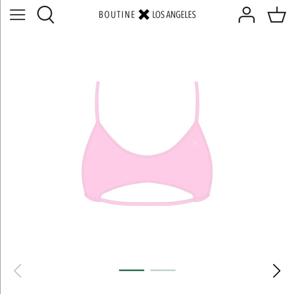 Boutinela Dusty Pink Split Top